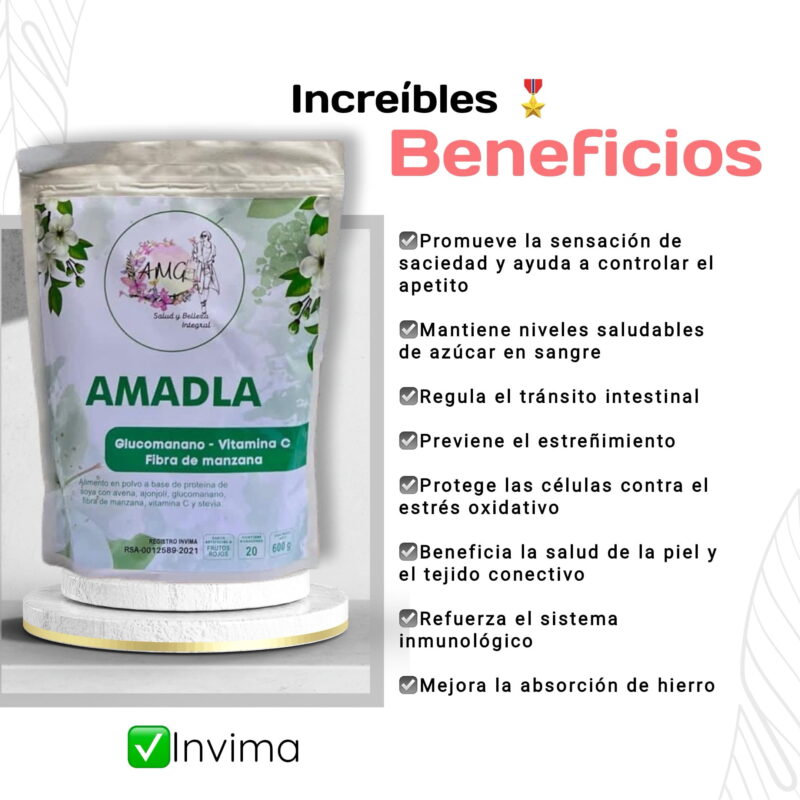 Amadla: Fibra Natural para Digestión y Control de Peso - Image 5