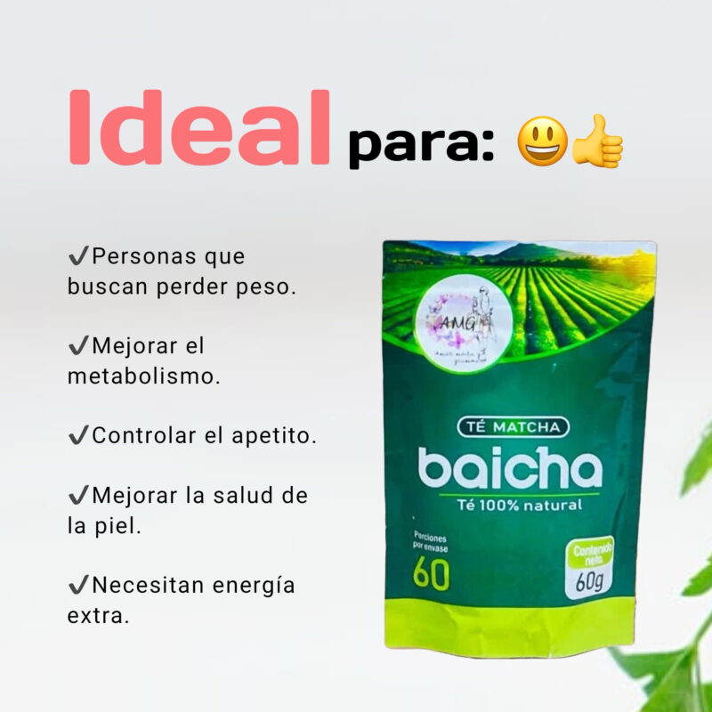 Té Matcha Baicha: Energía Natural y Bienestar para tu Salud - Image 4