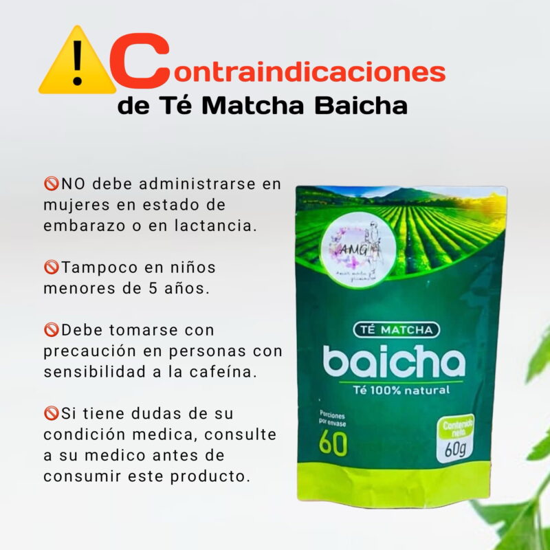 Té Matcha Baicha: Energía Natural y Bienestar para tu Salud - Image 2