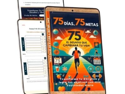 Planificador Digital de Hábitos: 75 Días para tu Transformación Personal