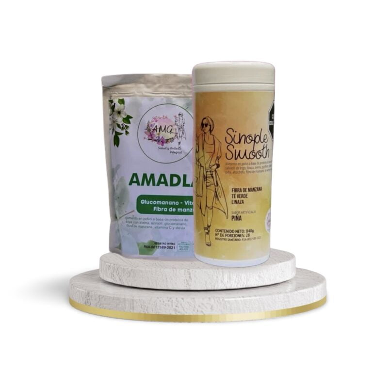 Kit Sinople Smooth y Amadla: Digestión Saludable y Control de Peso