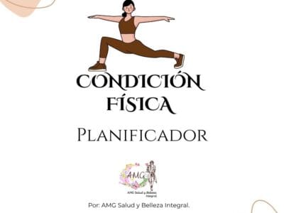 Planificador de Condición Física (39 Páginas) - Registro de Entrenamiento y Fitness (PDF)